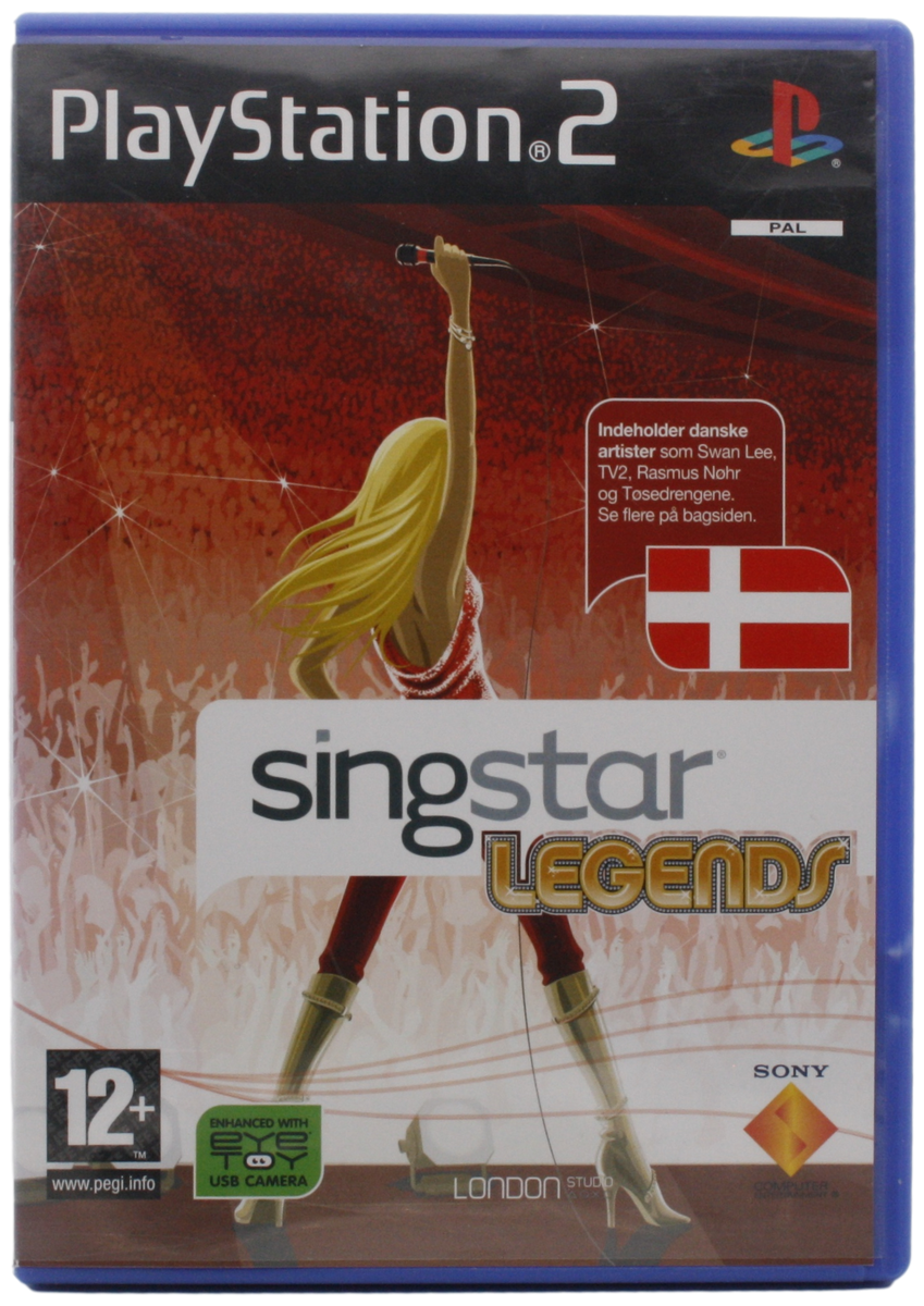 I kulhydrat Voksen SingStar Legends (PS2) – RetroSpil.net