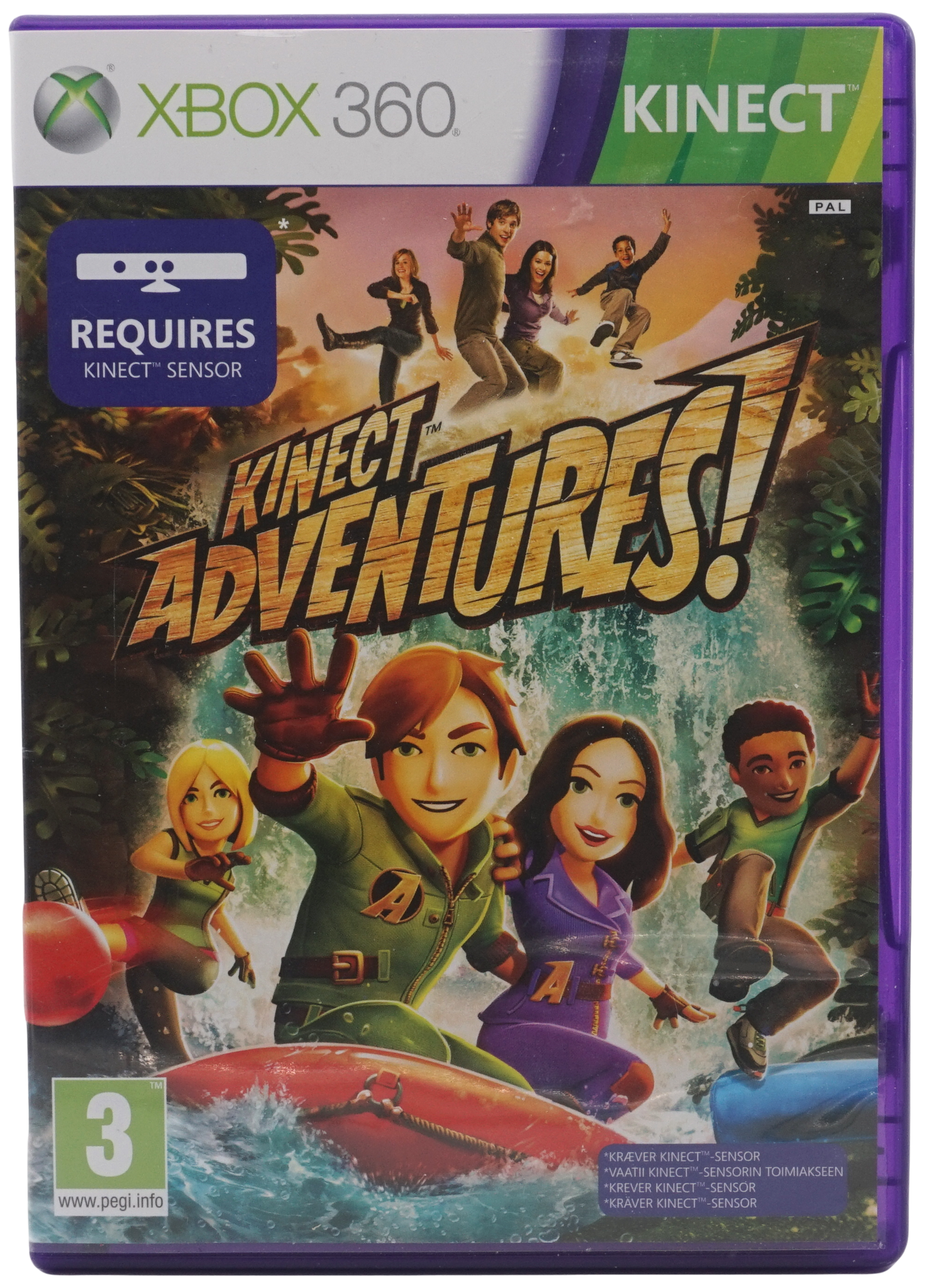 Kinect Adventures! U.Manual (Xbox 360)