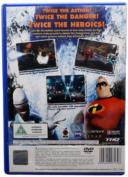 The Incredibles : Rise of the Underminder (PS2)