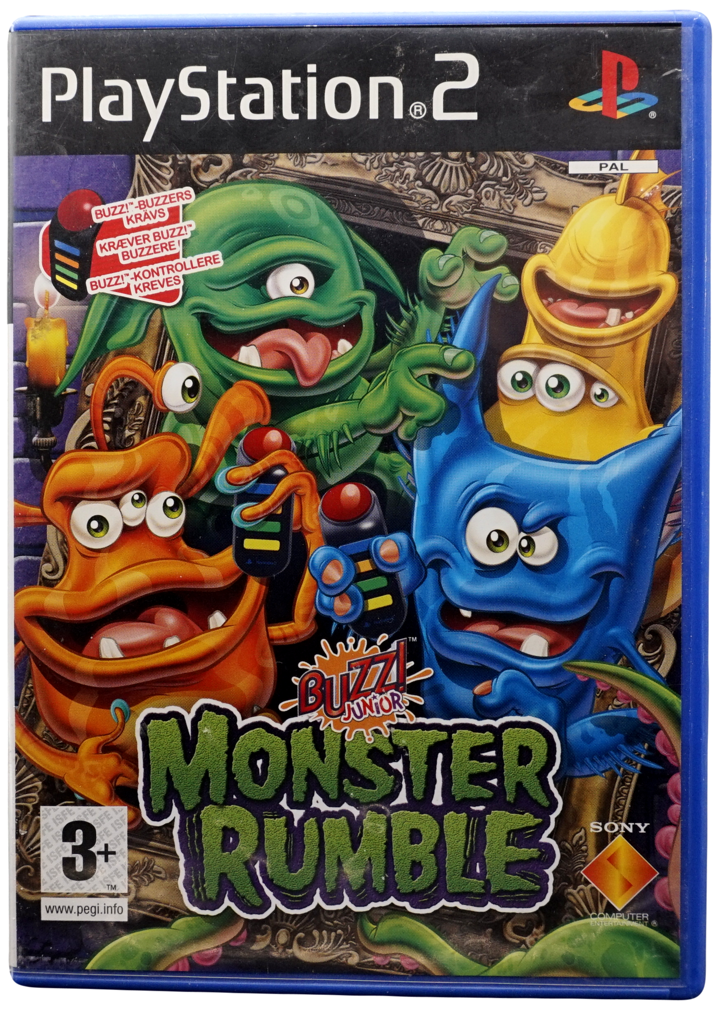 Medic Hula hop skade Buzz! Junior : Monster Rumble (PS2) – RetroSpil.net