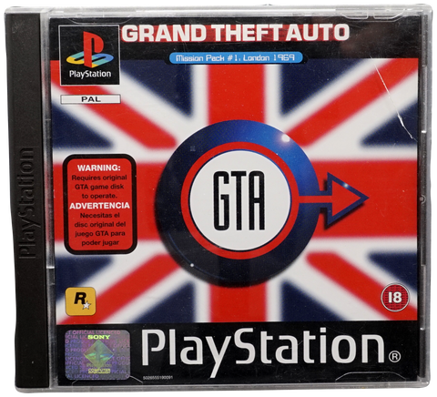 Grand Theft Auto Mission Pack #1 London (PS1)