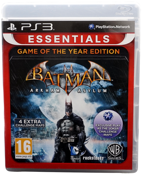 Batman : Arkham Asylum (Essentials) (PS3)