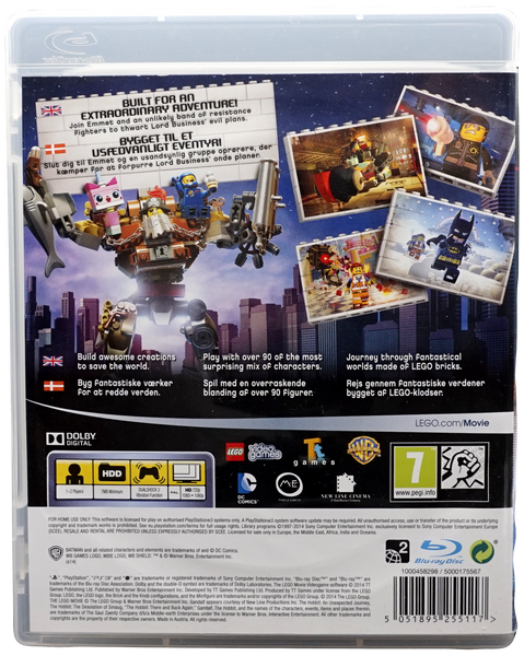 The LEGO Movie Videogame (Uden Manual) (PS3)