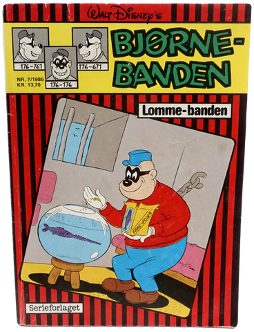 Bjørnebanden Lommebanden 1986 Nr. 7