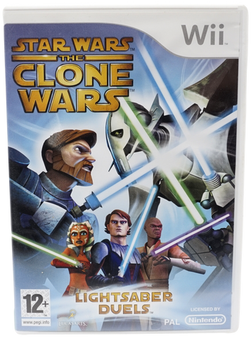 Star Wars The Clone Wars Lightsaber Duels (Wii)