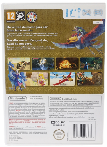 The Legend of Zelda: Skyward Sword & Music CD (Wii)