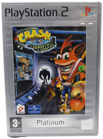 Crash Bandicoot The Wrath of Cortex (Uden Manual) (Platinum) (PS2)