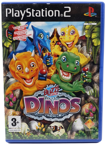 Buzz! Junior : Dinos (Dansk) (PS2)