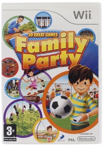 Family Party : 30 Great Games (Uden Manual) (Wii)