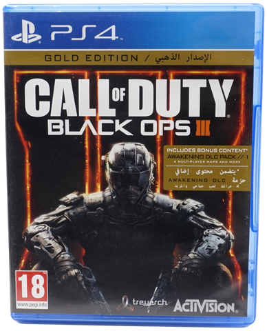 Call Of Duty Black Ops 3 III Gold Edition (PS4)