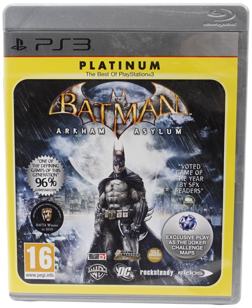 Batman : Arkham Asylum (Platinum) (PS3)
