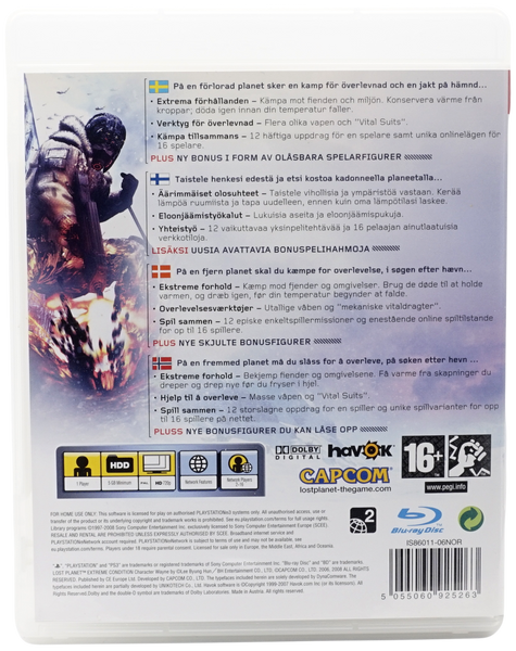 Lost Planet : Extreme Condition (PS3)
