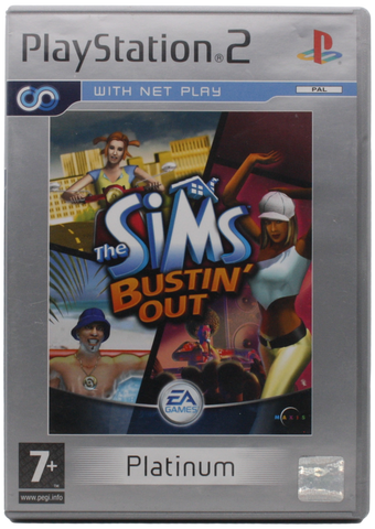 The Sims : Bustin Out (Uden Manual) (Platinum) (PS2)