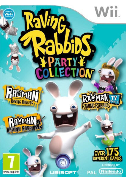 Raving Rabbids Party Collection u. manual (Wii)