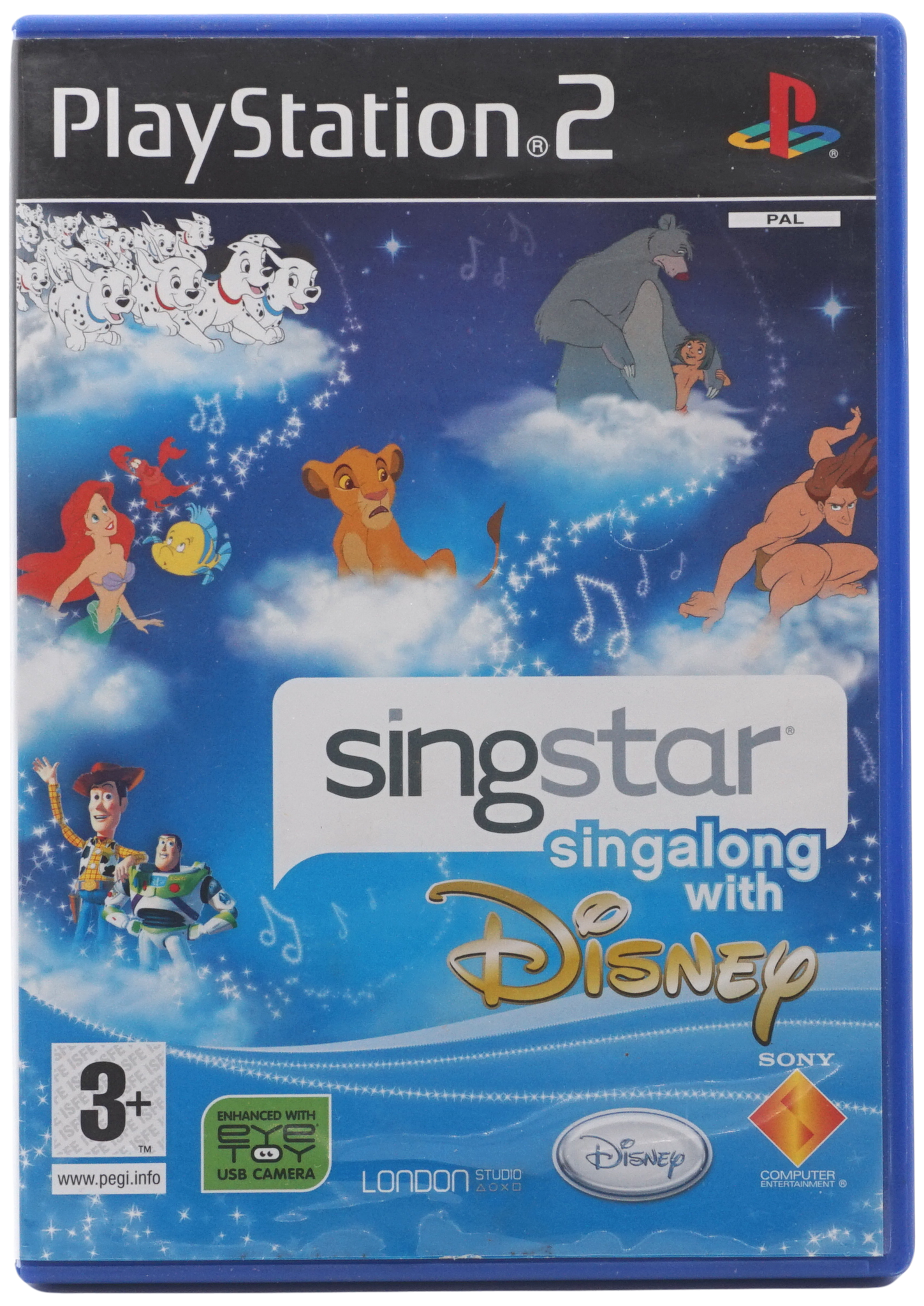 SingStar : Singalong with Disney (Engelsk) (PS2)