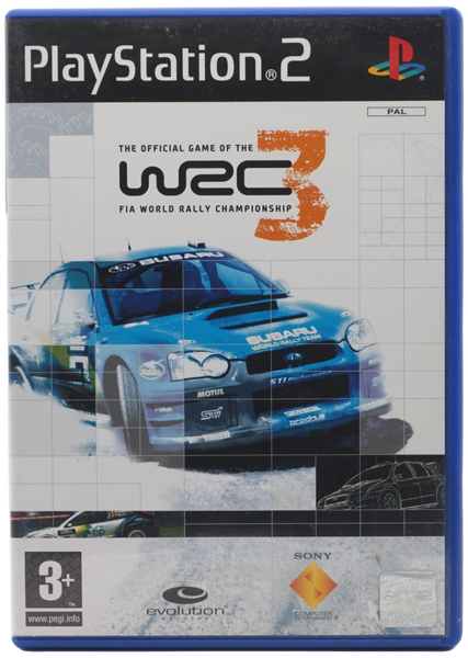 WRC 3 : The Official Game of the FIA World Rally Championship (PS2)