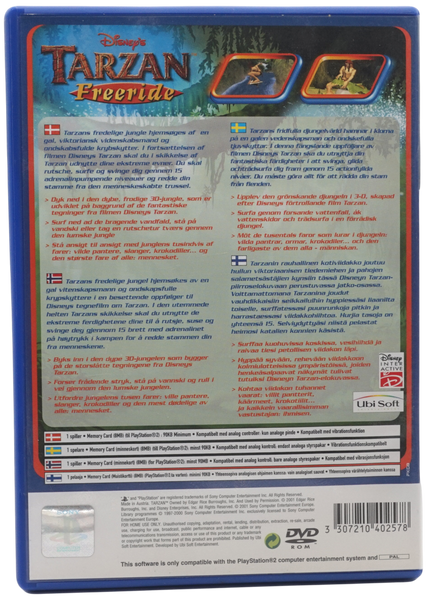 Disney's Tarzan : Freeride (DK) (PS2)