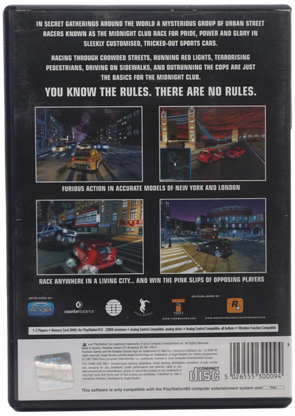 Midnight Club : Street Racing (PS2)