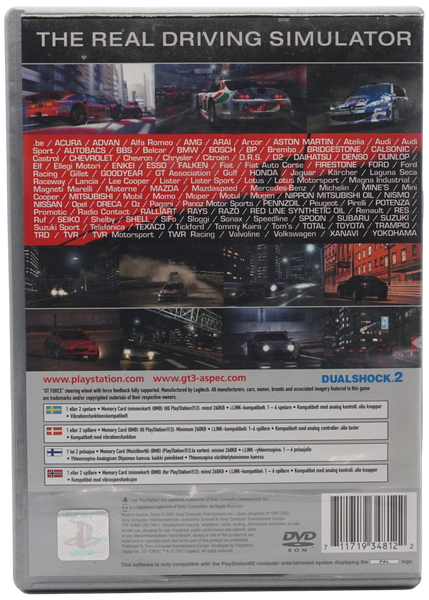Gran Turismo 3: A-spec (Platinum) (PS2)