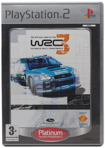 WRC 3 : The Official Game of the FIA World Rally Championship (Platinum) (PS2)