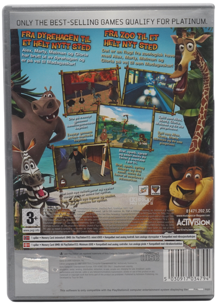 Madagascar (Platinum) (PS2)