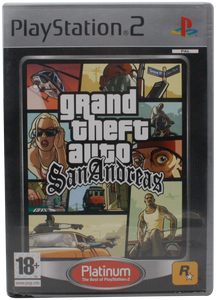Grand Theft Auto : San Andreas (Platinum) (PS2)