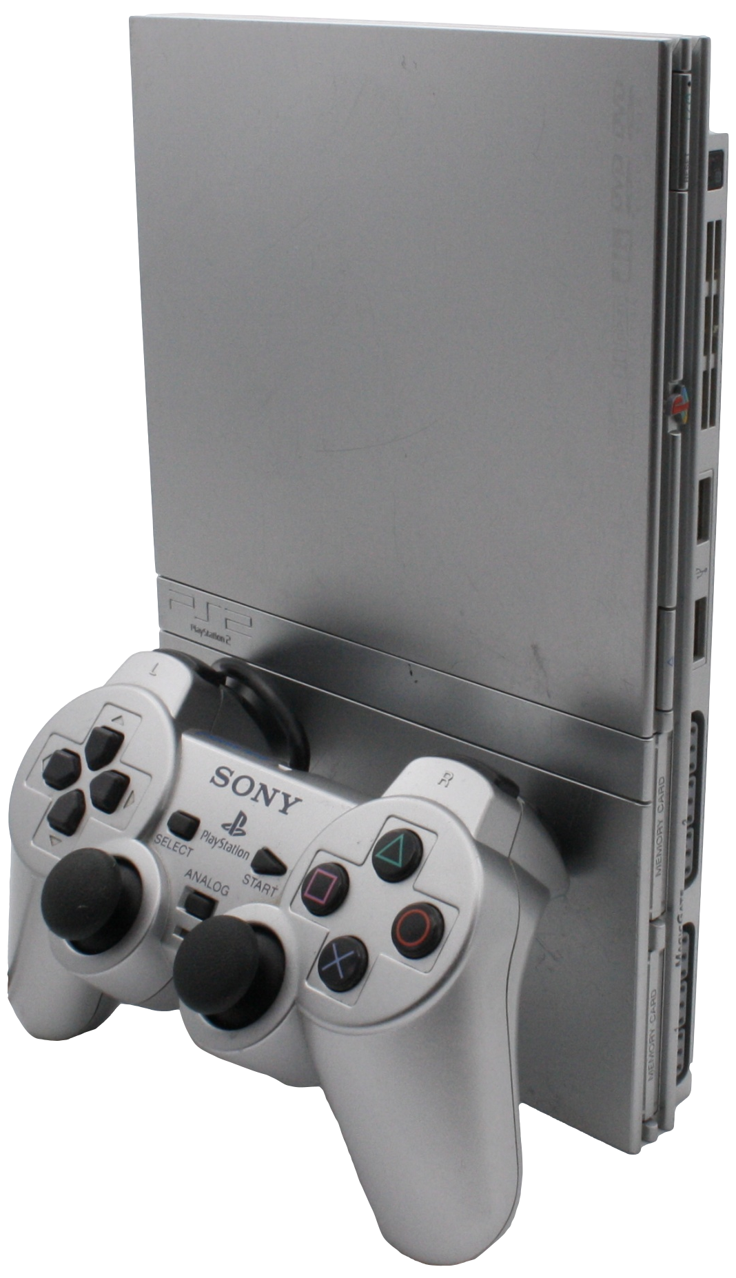 Playstation 2 Konsol (Sølv) (Slim)
