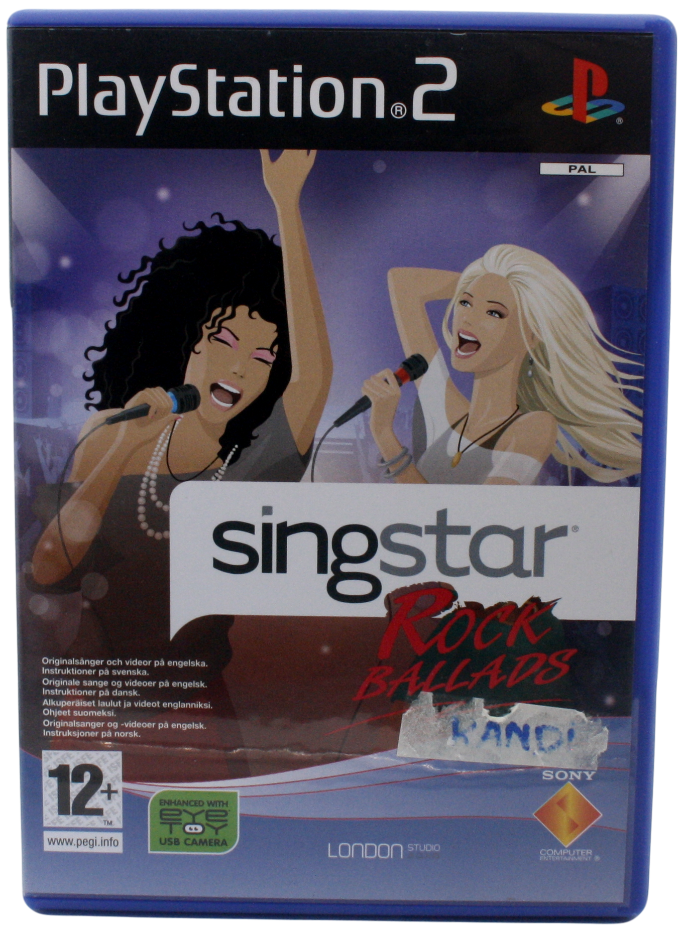 SingStar : Rock Ballads (PS2)