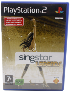 Singstar : Legends (Engelsk) (PS2)