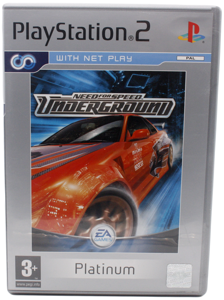 Need for Speed : Underground (Platinum) (PS2)
