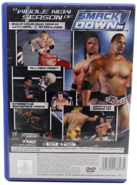 WWE Smackdown ! Shut Your Mouth (PS2)