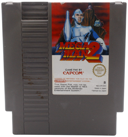 Mega Man 2 (Dårligt label) (EEC) (SCN) (NES)