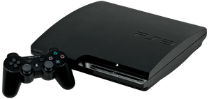 Playstation 3 Slim Konsol 320 GB (Kosmetiske fejl)